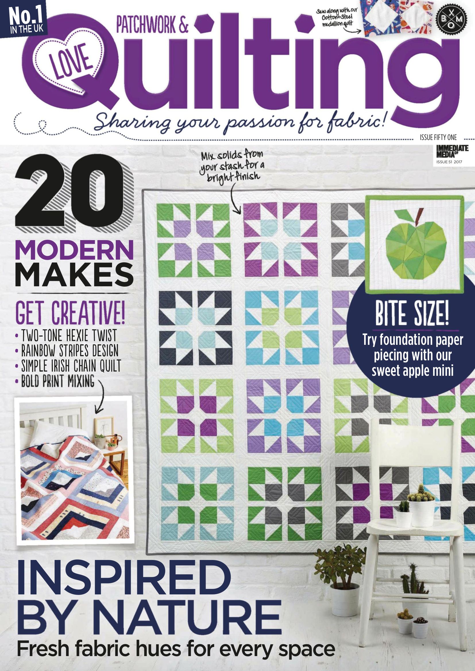 Love Patchwork Quilting Issue 51 2017